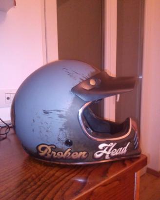 Casco integrale vintage