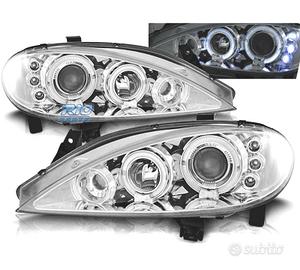 FARI PER RENAULT MEGANE 99-02 ANGEL EYES FONDO CRO