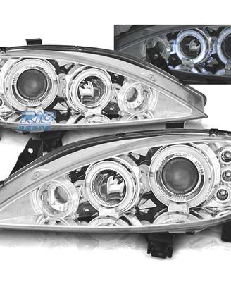 FARI PER RENAULT MEGANE 99-02 ANGEL EYES FONDO CRO