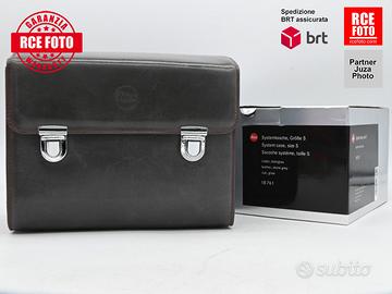 Leica Leather System Case Size S Stone Gray