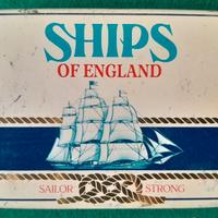 Ships of England Sailor Strong Scatola Latta Rara