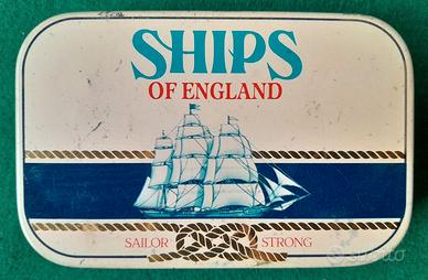 Ships of England Sailor Strong Scatola Latta Rara