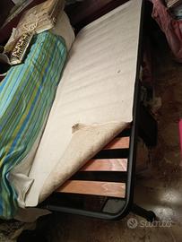 telaio e rete letto singolo