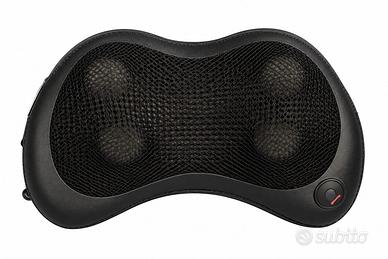 Cuscino massaggiante Naipo MGP-129A – Shiatsu Nero