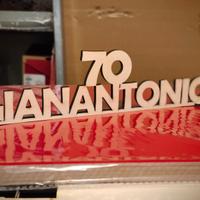 Scritta in legno nome compleanno