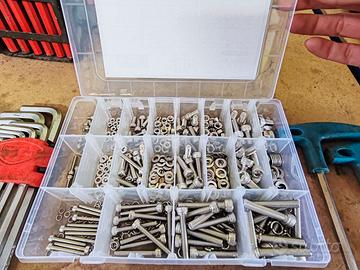 VARIE VITI IN ACCIAIO INOX TESTA INCASSO ESAGONALE