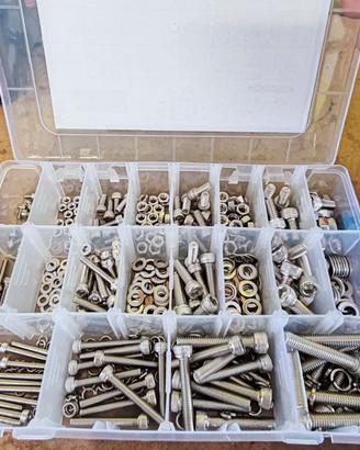 VARIE VITI IN ACCIAIO INOX TESTA INCASSO ESAGONALE