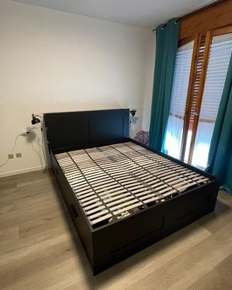Letto Ikea Brimnes con testiera inclusa
