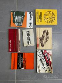 Libretti uso e manutenzione Alfa Romeo
