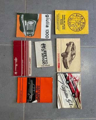 Libretti uso e manutenzione Alfa Romeo