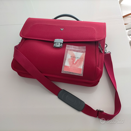 Borsa 24 ore Roncato di colore rosso