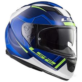 Casco integrale LS2 FF320 Stream Evo Axis Blue whi