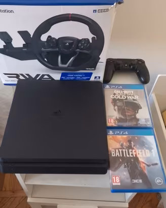 Playstation 4 + Volante Hori