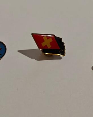 Pin di Compagnie Aeree Swissair, Crossair, Turkish