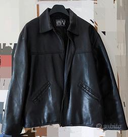 Giaccone vera pelle griffato Valentino originale