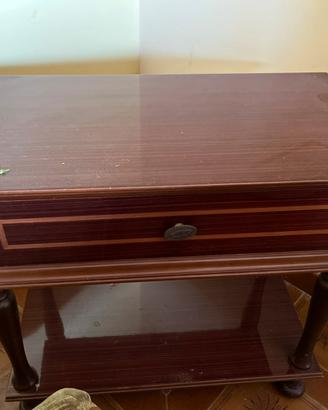 Comodino legno antico