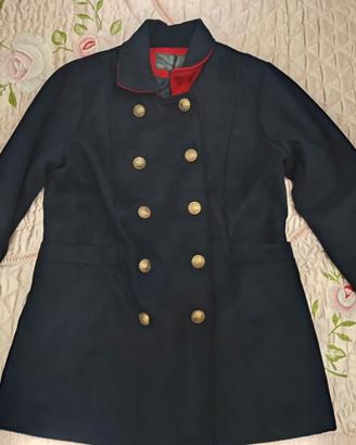Cappotto militare blu navy Piazza Italia – Taglia