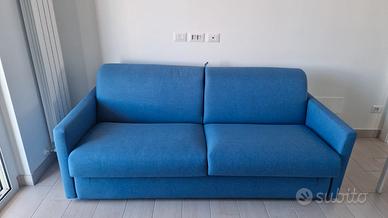 Divano Letto Matr. Azzurro - Come Nuovo 2^casa