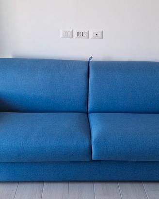 Divano Letto Matr. Azzurro - Come Nuovo 2^casa