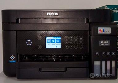 Stampante Epson ET-3850 come nuova + inchiostri