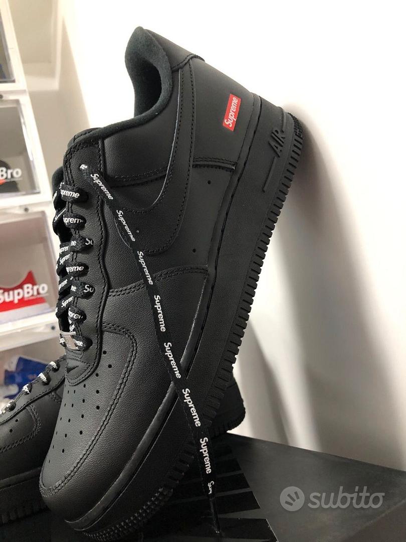 Air Force Nere Supreme Nike Air Force Lo Premium Croc Fragmented