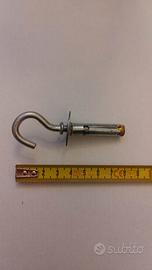 15 tasselli a espansione con occhiollo aperto 8 mm