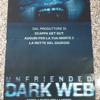 Locandina Ufficiale UNFRIENDED DARK WEB 33x70 cm I