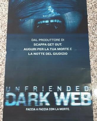 Locandina Ufficiale UNFRIENDED DARK WEB 33x70 cm I