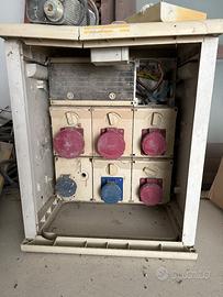 Quadro elettrico con cavo