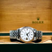 Rolex Datejust Ref. 1603 White bamboo bezel