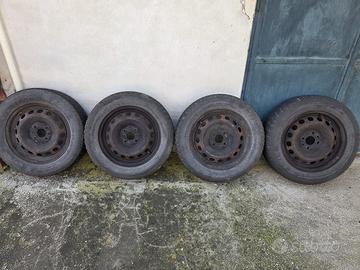 Cerchi in ferro 14” fiat punto
