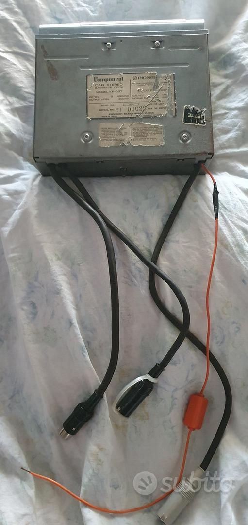 ULTRA RARE VINTAGE PIONEER FX-K5 COMPONENT CAR RADIO CASSETTE PLUS EQ001 (VGC) e
