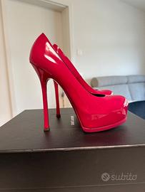 Scarpe Saint Laurent rosa fucsia - T. 40