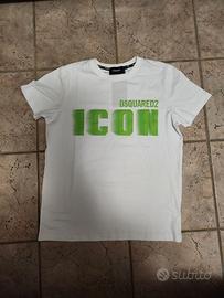 Maglietta Dsquared2 ICON Bianca