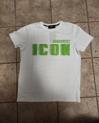 Maglietta Dsquared2 ICON Bianca