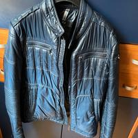 Giacca Piumino Daniele Alessandrini Blu Lucido 54