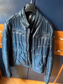 Giacca Piumino Daniele Alessandrini Blu Lucido 54