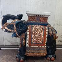 elefante sgabello vintage