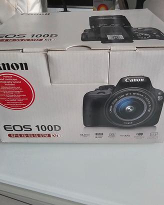 CANON EOS 100D Kit 18-55 mm IS STM Sensore CMOS 18