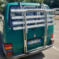 Portabici rinforzato da 4 per Vw T4