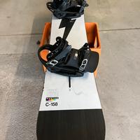 Burton custom camber bend +attacchi cartel est x