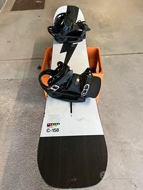 Burton custom camber bend +attacchi cartel est x