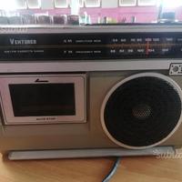 Radio cassette recorder venturer vintage
