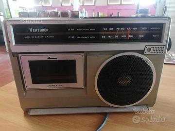 Radio cassette recorder venturer vintage