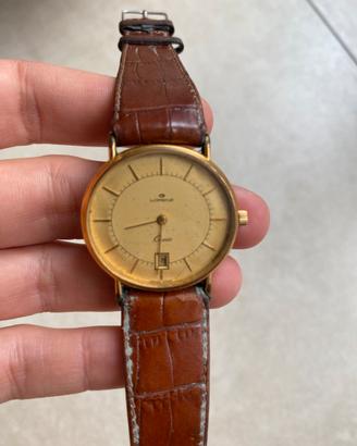 Orologio vintage Lorenz Quartz in oro
