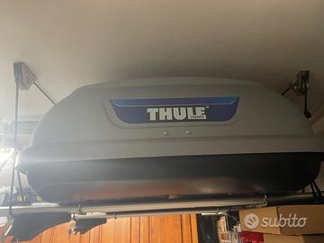 BOX TETTO AUTO THULE E BARRE PORTATUTTO