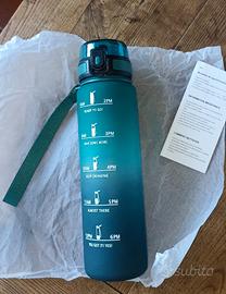 Borraccia sport 1L Nuova - Verde/Turchese