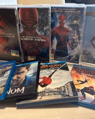 Lotto 8 Film Spider-Man DVD + Blu-ray