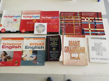 LOTTO 10 LIBRI INGLESE ottimi