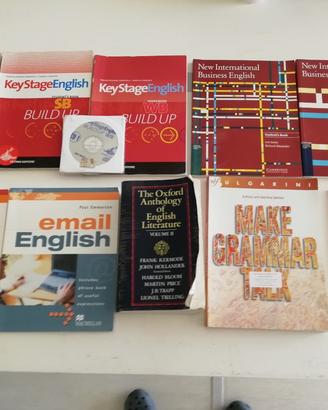 LOTTO 10 LIBRI INGLESE ottimi